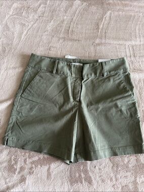 NWT LOFT Olive Chino Shorts